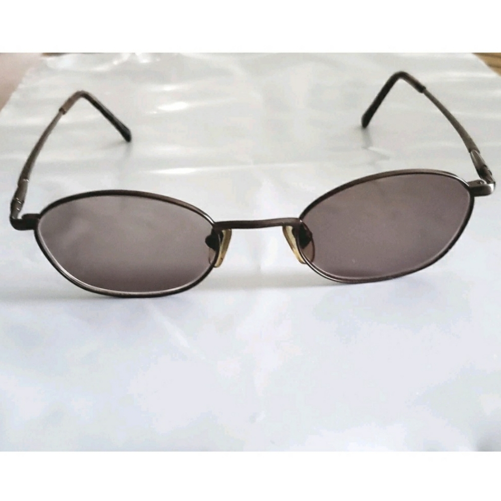 Vintage Chaps 52 Ralph Lauren Eyeglasses Sunglasses Bronze Oval Frame Only